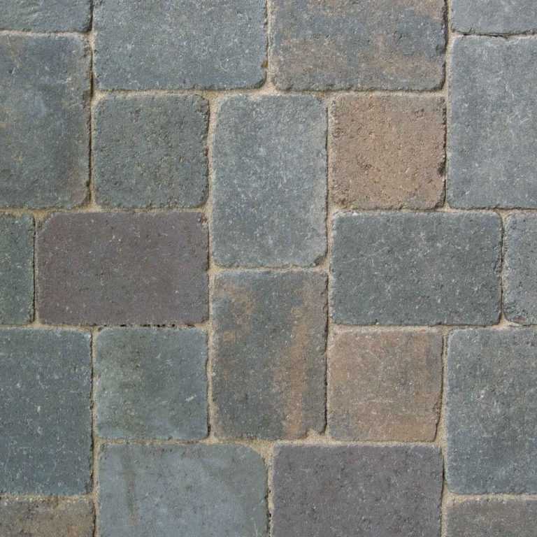 Basalite Country Cobble Cottage Blend Pavers The Brickyard